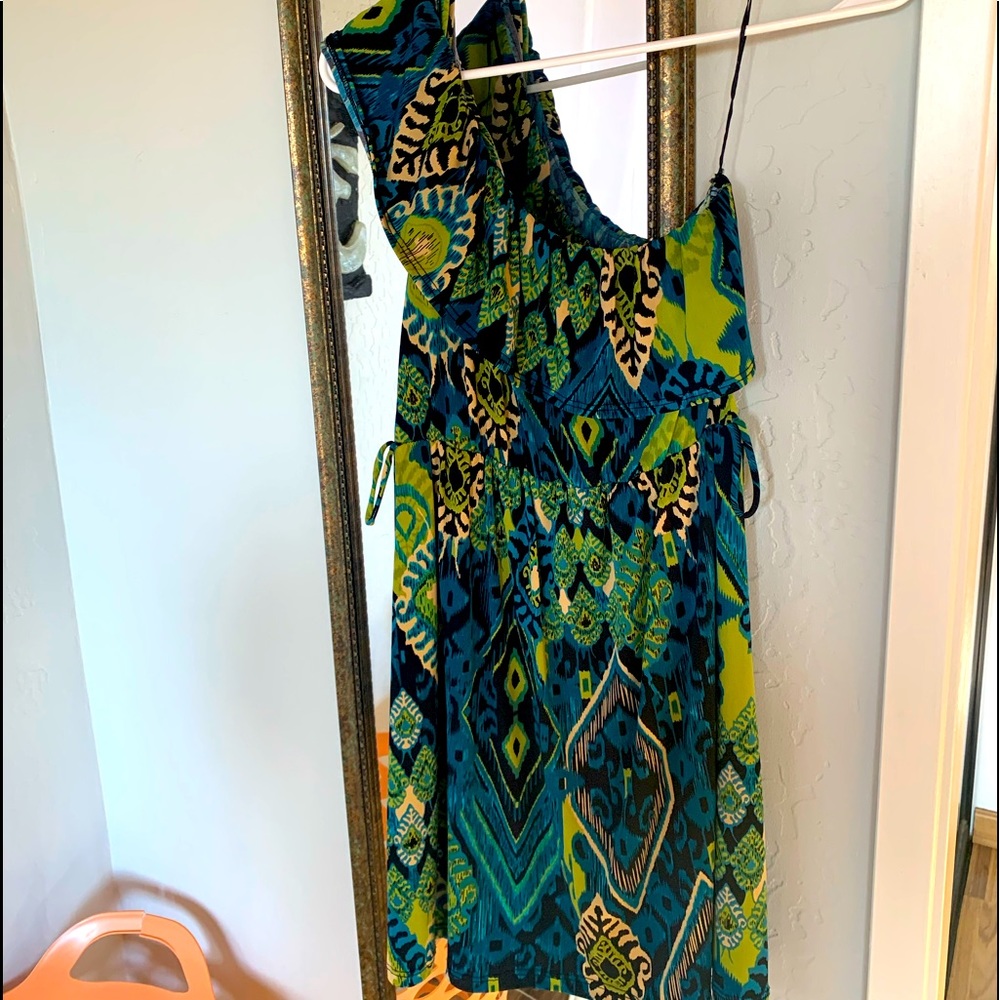One Shoulder Mini Dress